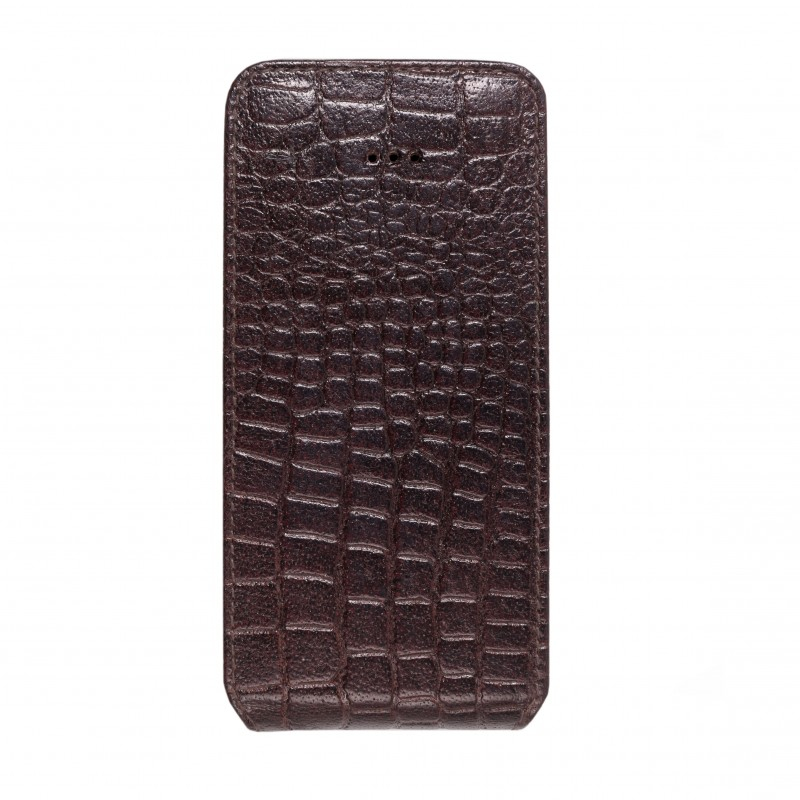 dbramante1928 flip-down case for iPhone 5 - Crocodile brown – image 5