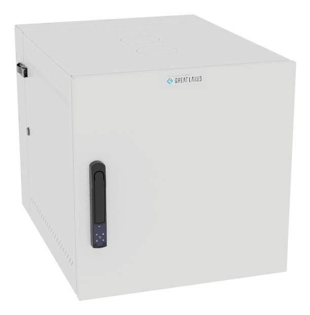 Vertiv VR Rack GL24WMCMS-W-SE-00-CM cabinet 12U Wall mounted White