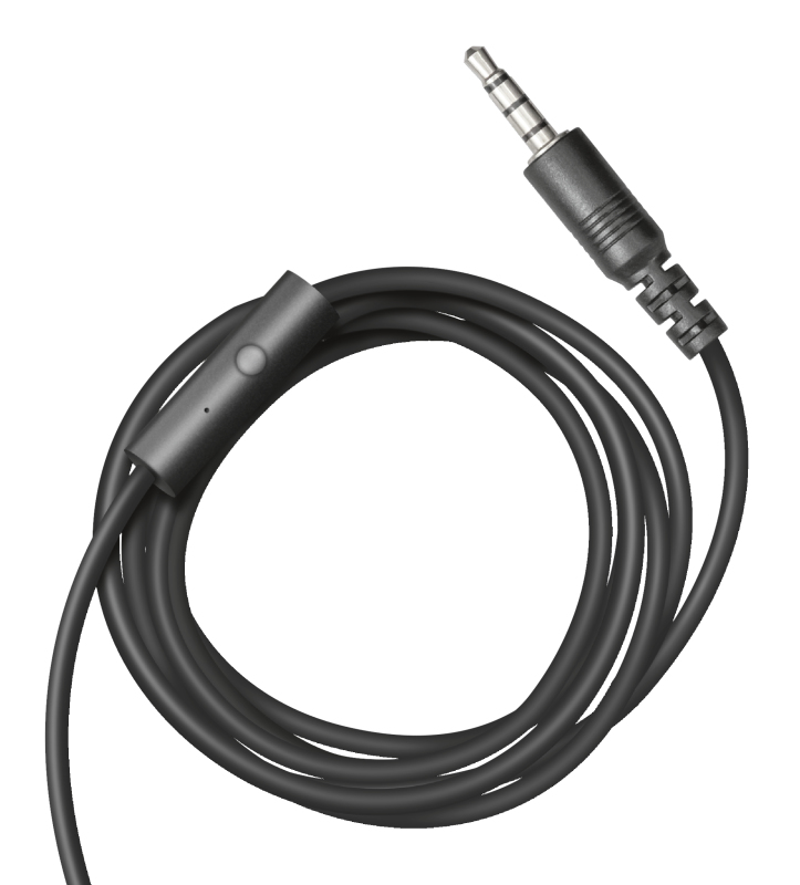 Trust Noma Headset Wired Head-band Calls/Music Black, Brown – image 4