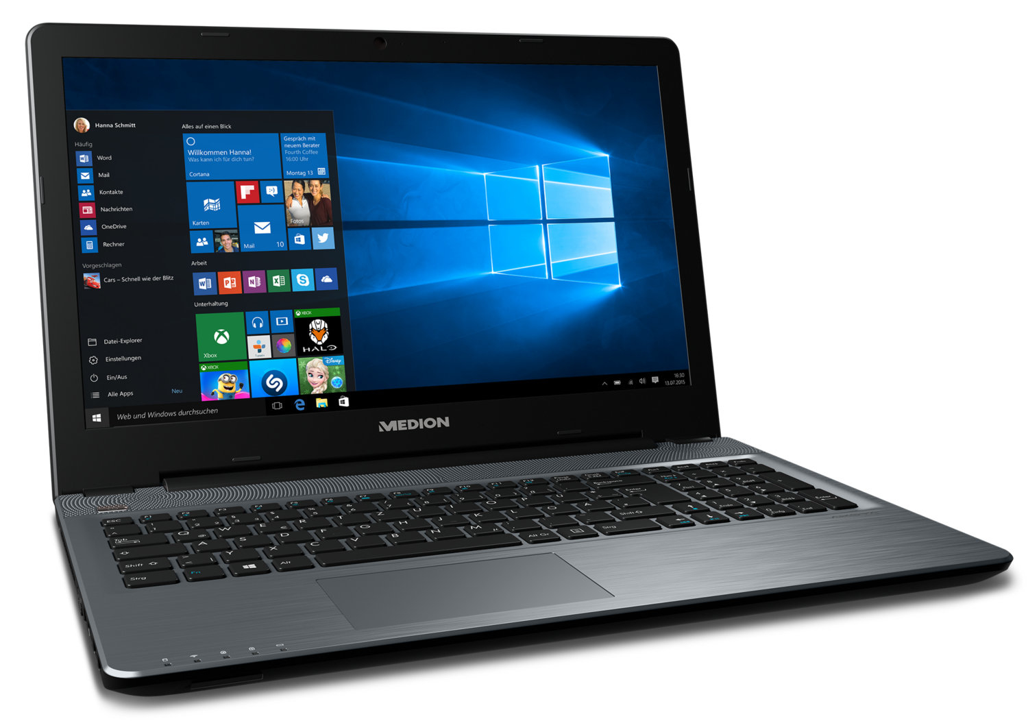 MEDION AKOYA P6669 Intel® Core™ i5 i5-6200U Laptop – image 3
