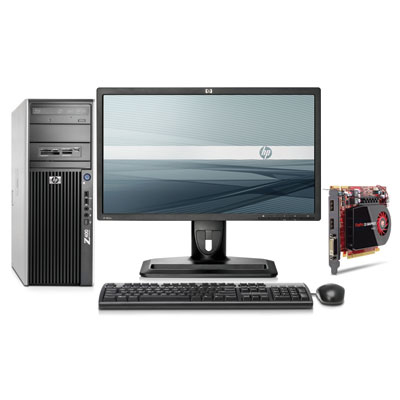 HP Z400 + ZR22w + WL049ET