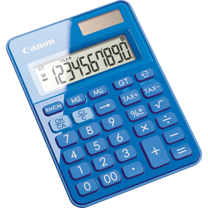 Canon LS-100KB calculator Desktop Basic Blue – image 2