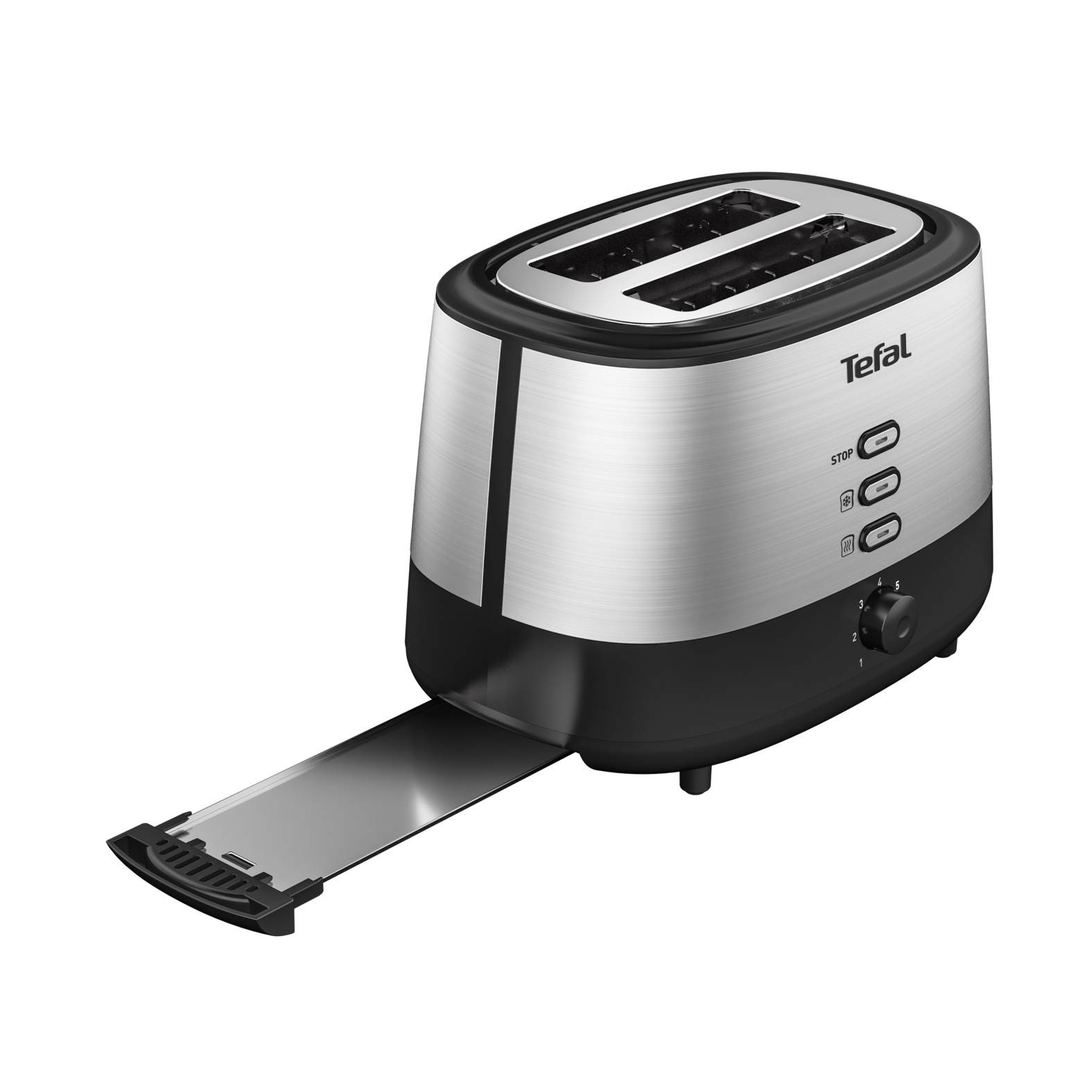Tefal New Equinox TT520D 2 slice(s) Black, Stainless steel – image 3