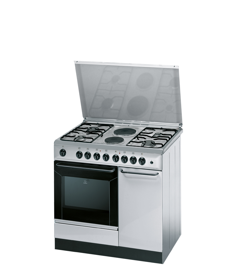 Indesit K9B11SB(X)/I Freestanding cooker Electric Combi Stainless steel