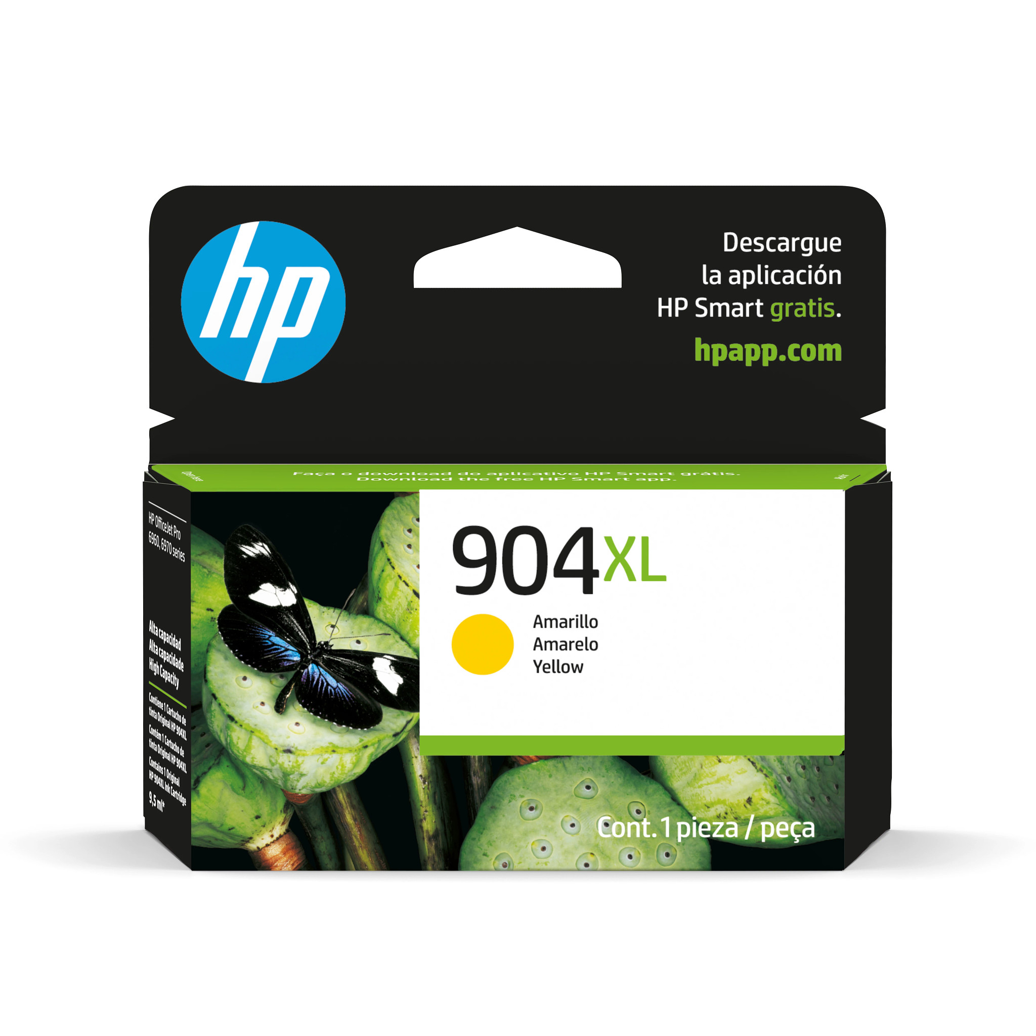 Cartucho De Tinta Hp 904Xl Amarillo Original (T6M12Al) - T6M12AL