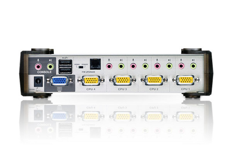 ATEN CS1734AC-AT KVM switch Black, Silver – image 2