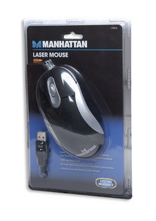 Manhattan 174916 mouse Office USB Type-A Laser 1600 DPI – image 4