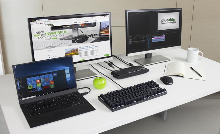 Plugable Technologies UD-3900H laptop dock/port replicator Docking USB 3.2 Gen 1 (3.1 Gen 1) Type-A Black – image 4