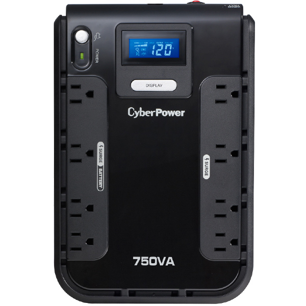 CyberPower CP750LCDTAA uninterruptible power supply (UPS) 0.75 kVA – image 2