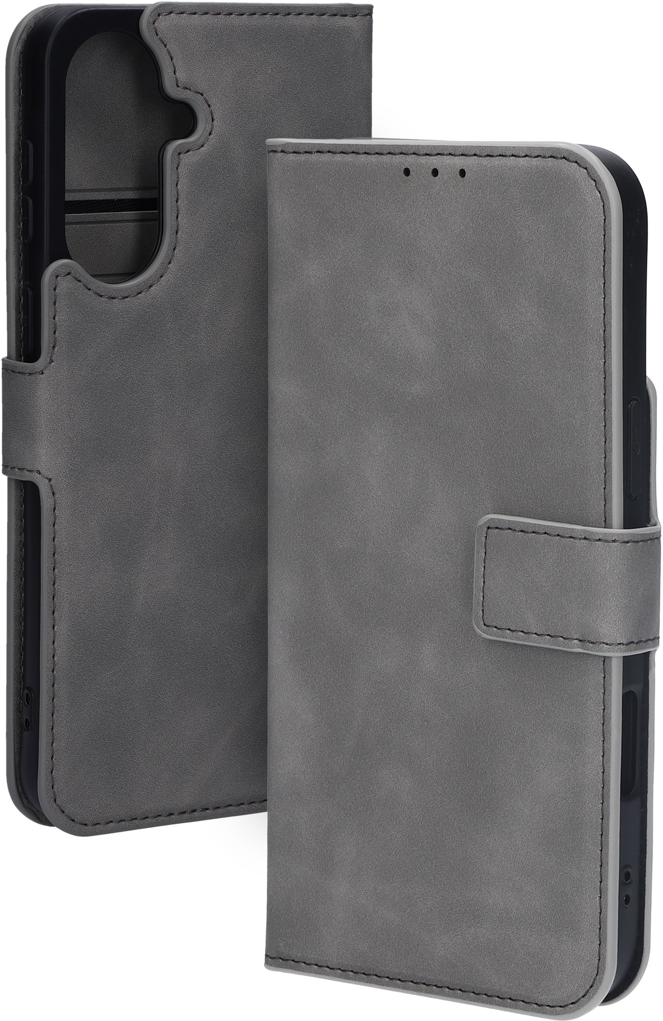 Mobiparts Classic Wallet Case Samsung Galaxy A37 Granite Grey – image 1