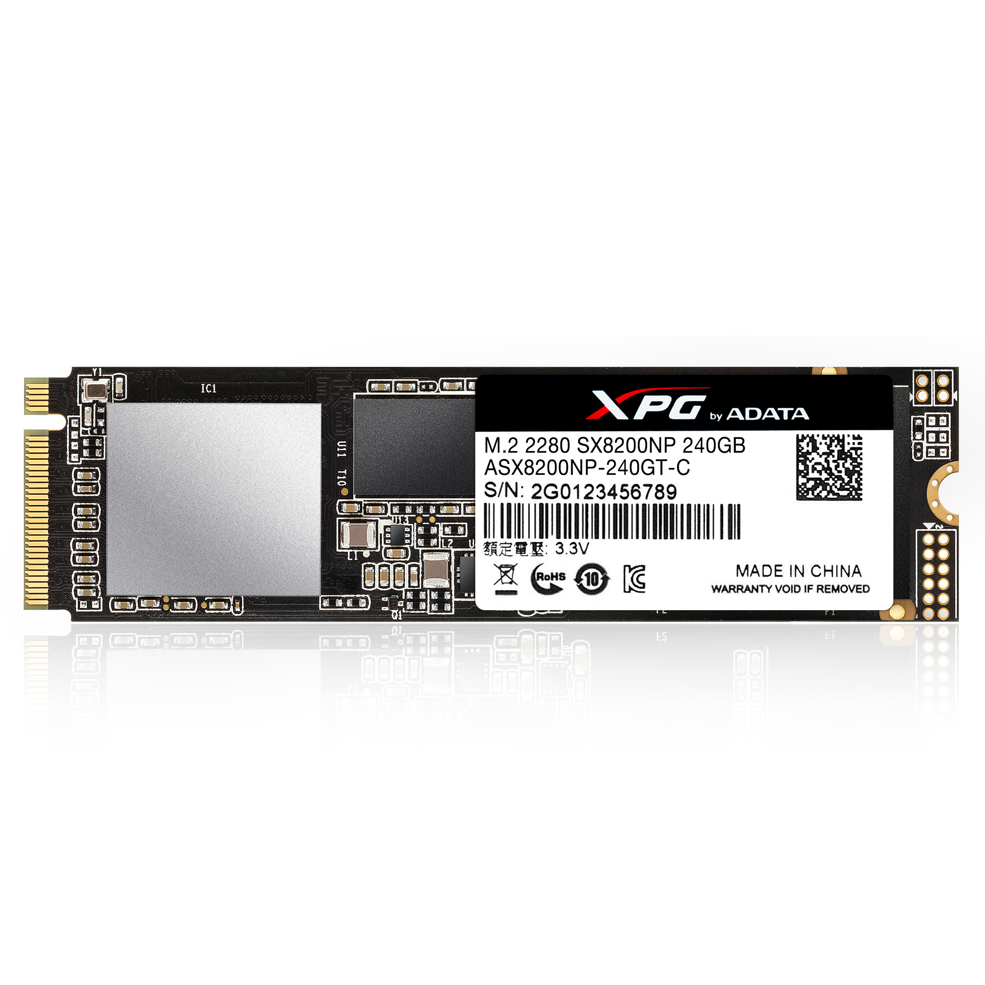 XPG SX8200 240 GB M.2 PCI Express 3.0 NVMe 3D TLC – image 5