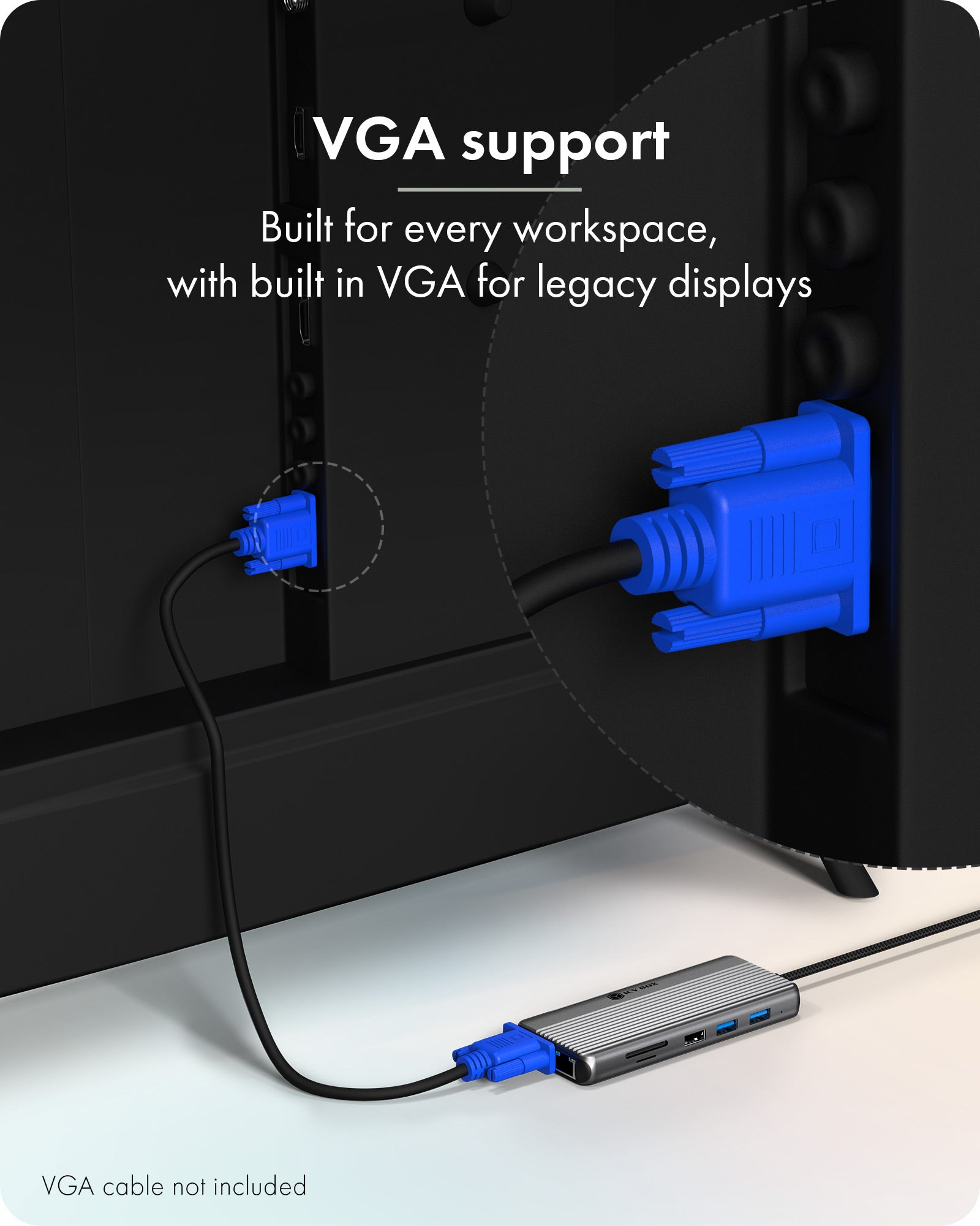 ICY BOX 12-in-1 DockingStation with triple video output – image 4