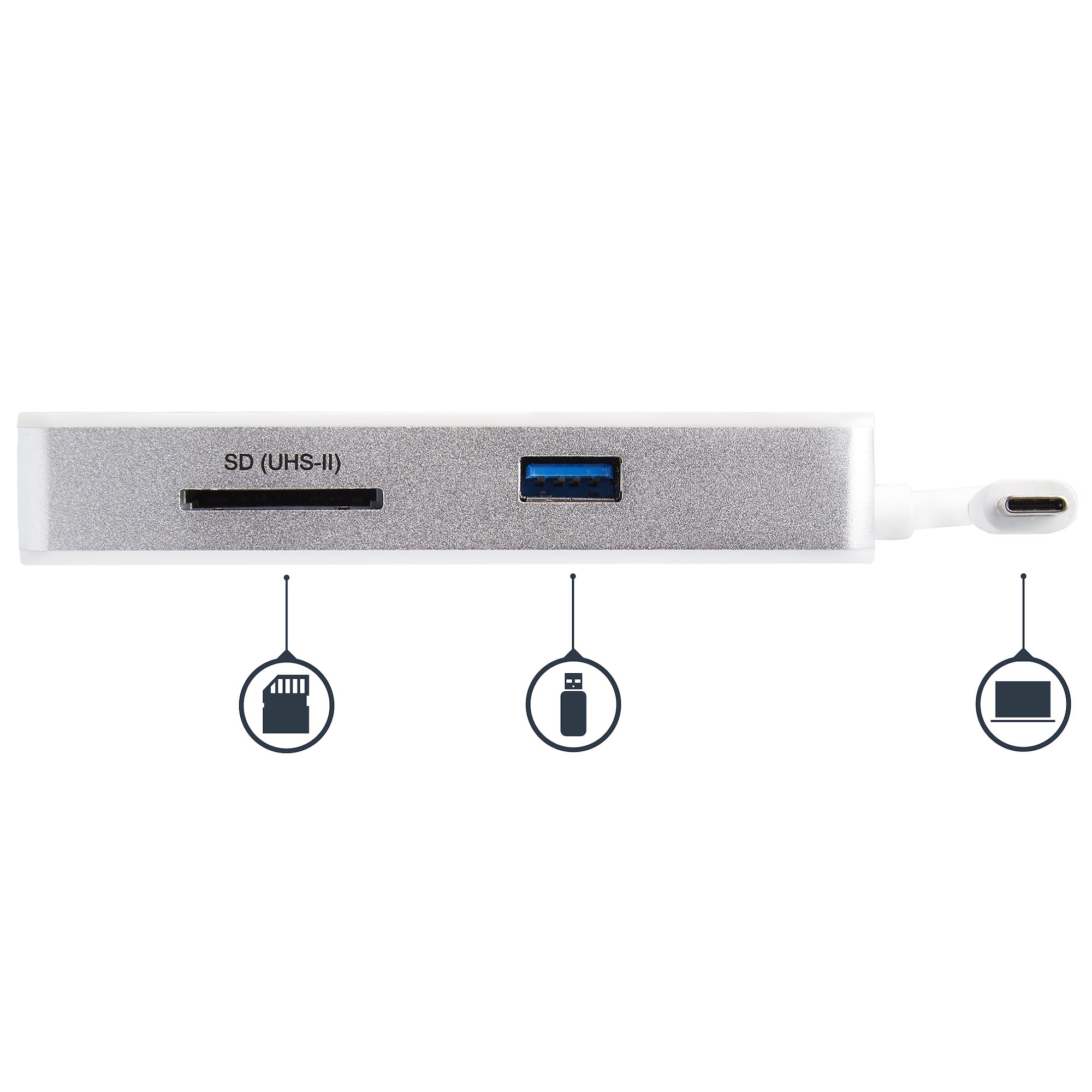 StarTech.com USB-C Multiport Adapter - SD (UHS-II) Card Reader – image 4