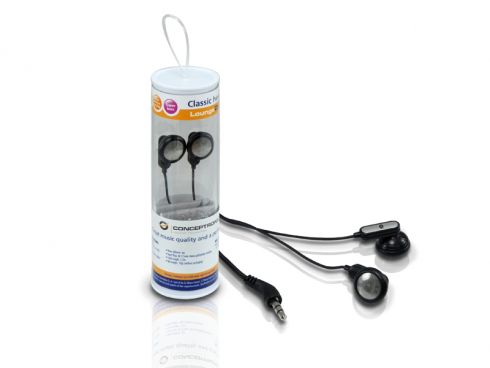 Conceptronic CHEADPHBL headphones/headset Wired In-ear Music Black – image 2