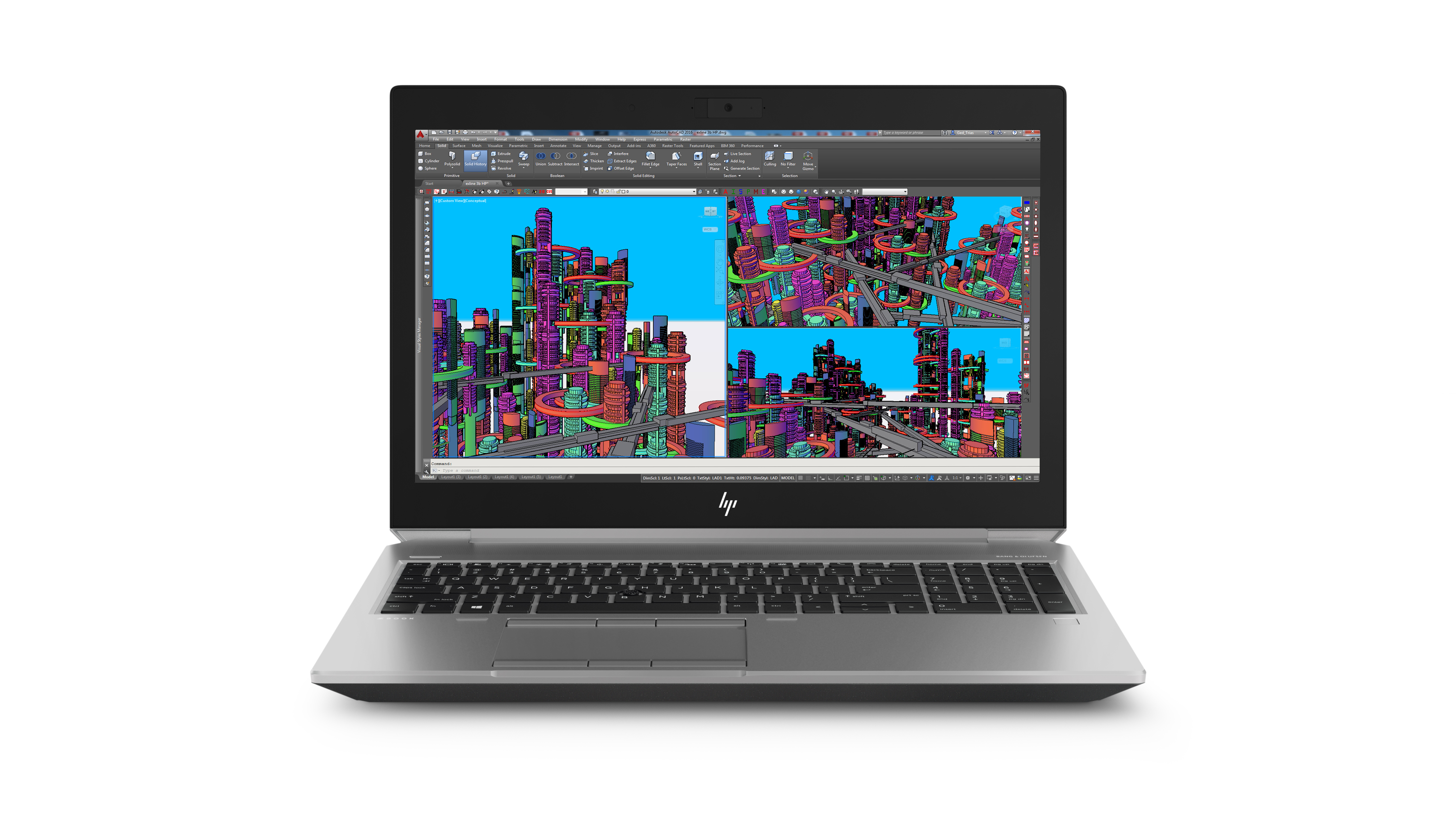 T1A HP ZBook 15 G5 Refurbished Intel Core i7 i7-8850H Workstation mobile 396 cm (15.6") 32 GB DDR4-SDRAM 102 TB SSD NVIDIA Quad