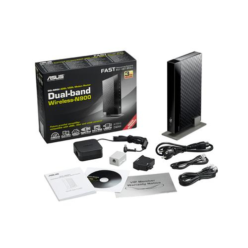 ASUS DSL-N66U wireless router Gigabit Ethernet Dual-band (2.4 GHz – image 5