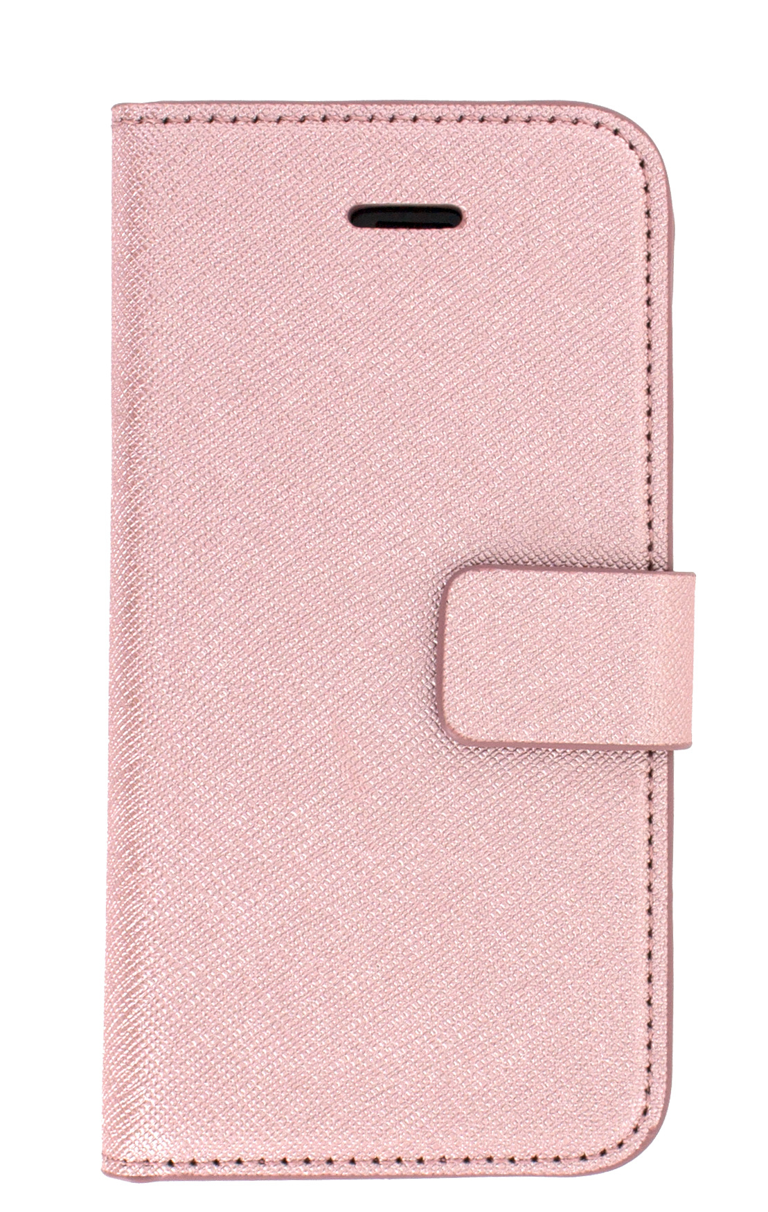 Mobiparts Saffiano Wallet Case Apple iPhone 5, iPhone 5S, iPhone SE Pink – image 2