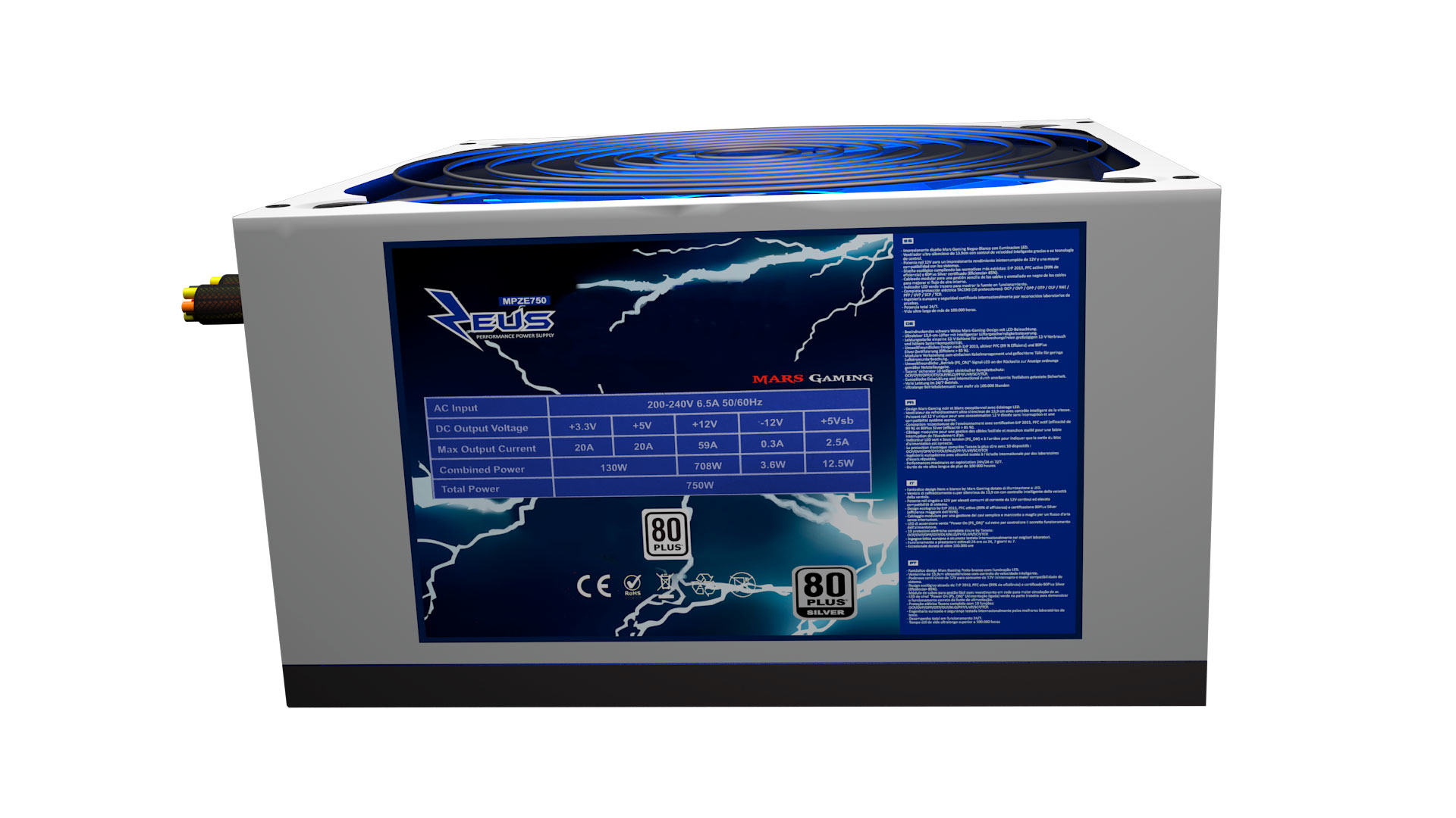 Mars Gaming Zeus power supply unit – image 5