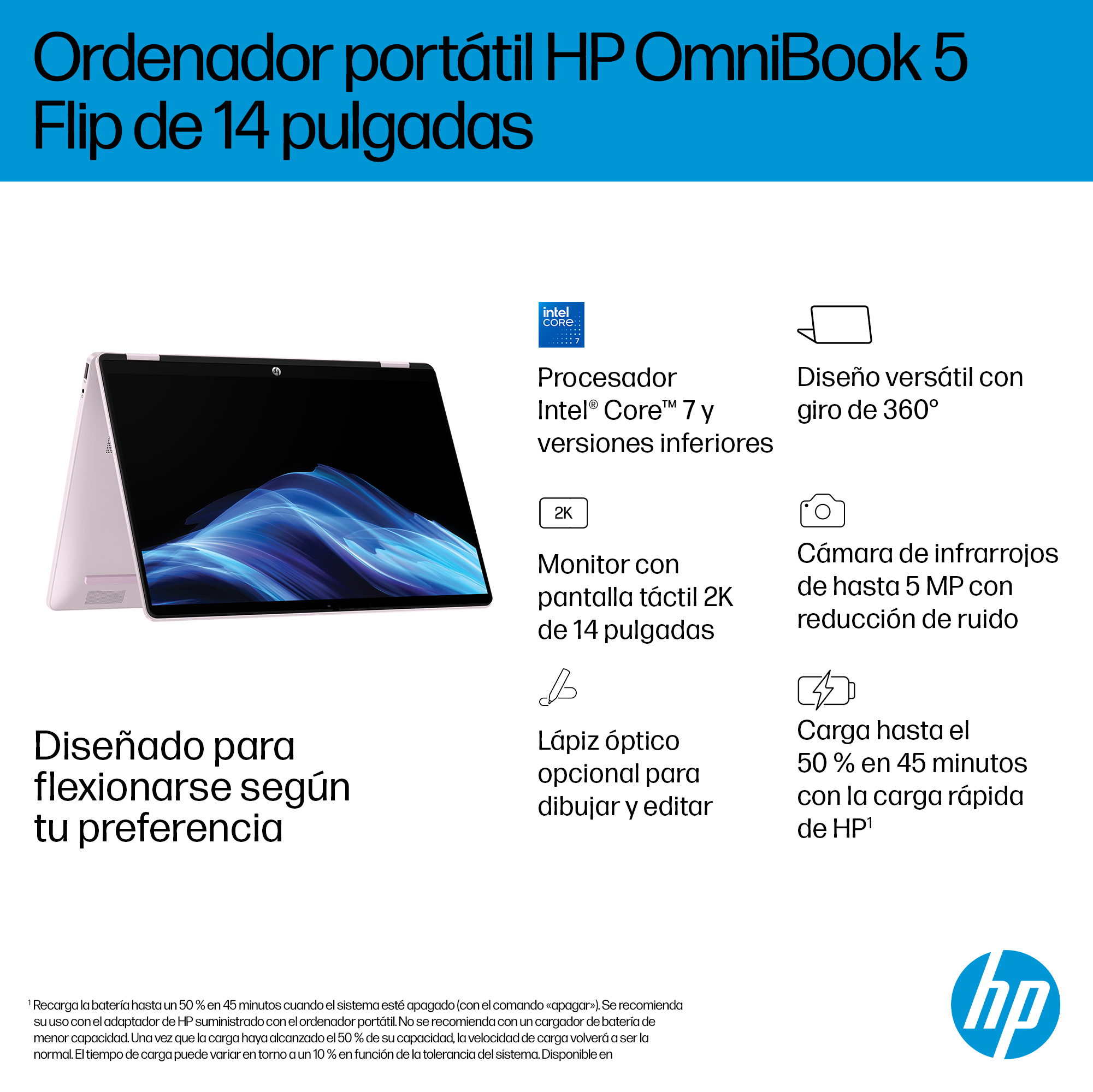 Portátil HP OmniBook 5 Flip 14-fp0053ns - imagen 12