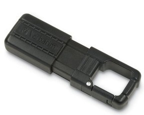 Verbatim 8GB TUFF-CLIP USB Drive – image 3