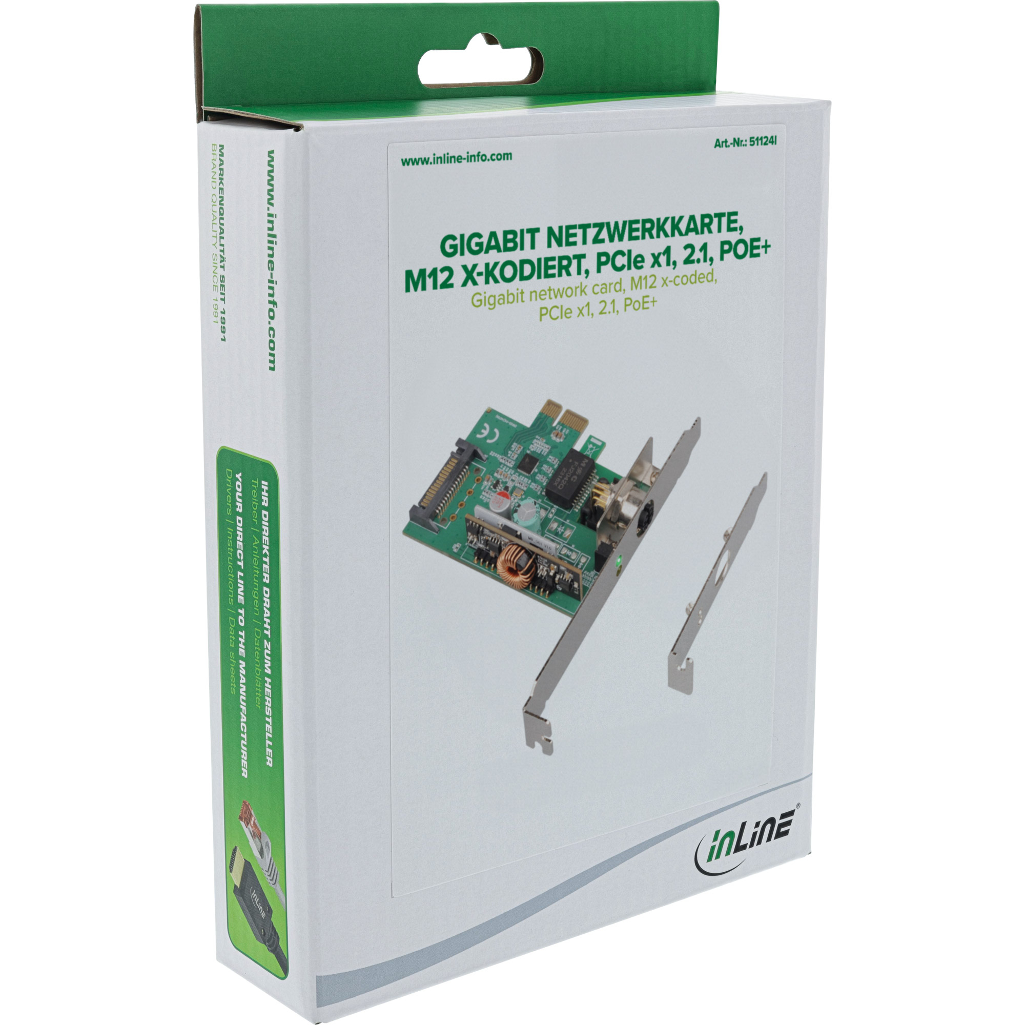 InLine 51124I interface cards/adapter Internal – image 1