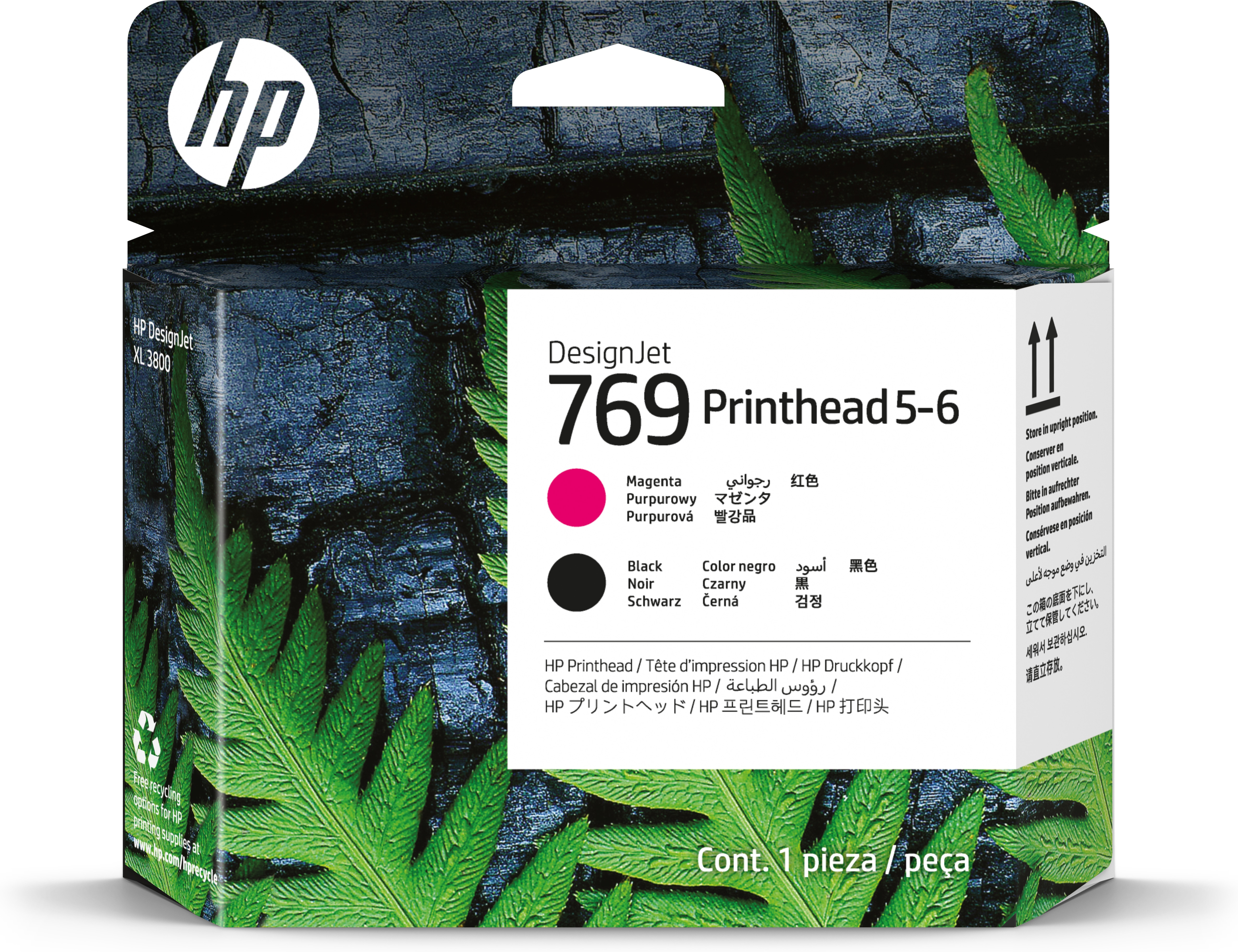 HP 769 MAGENTA BLACK 5-6 DESIGNJET PRINTHEAD