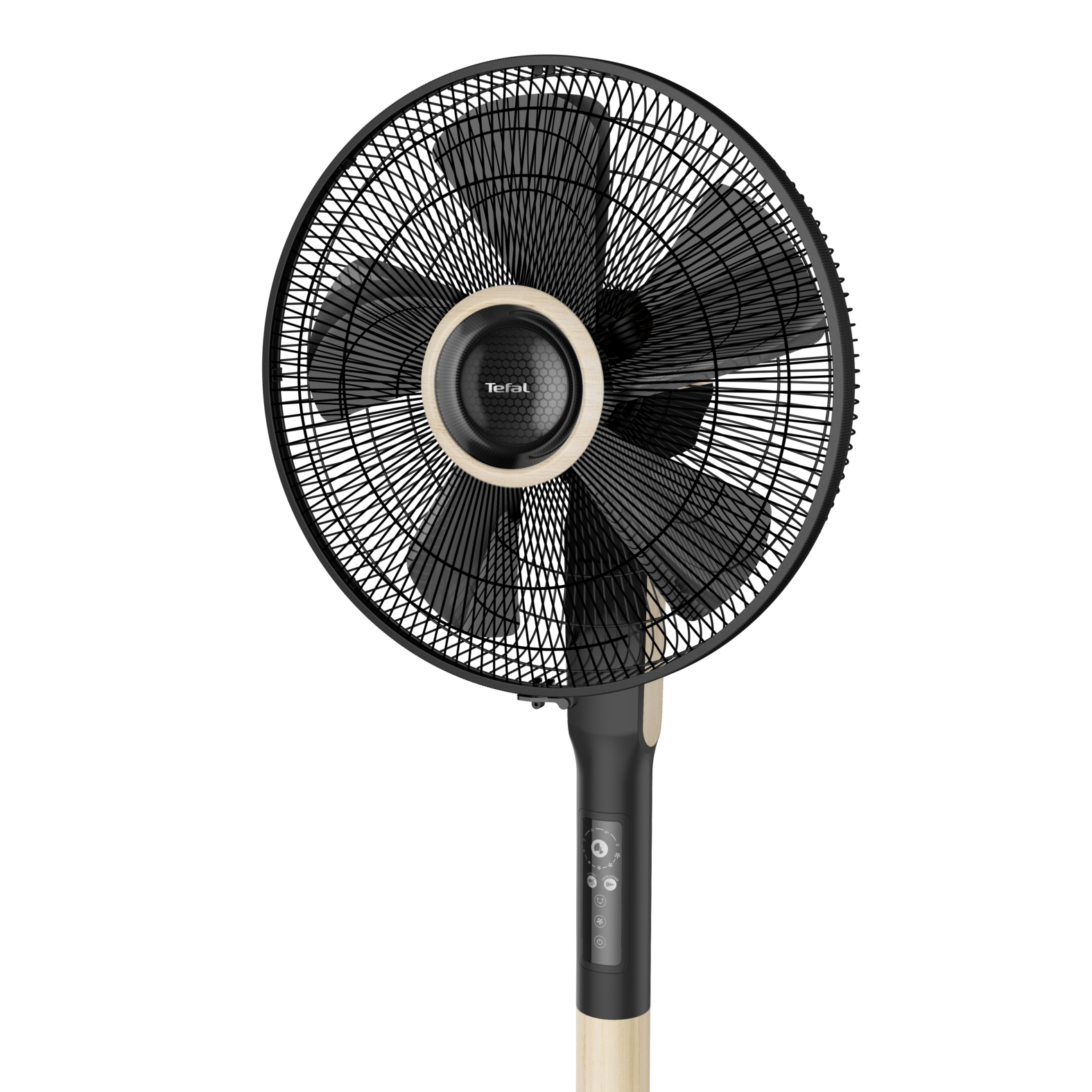 Tefal VF5880F0 household fan Beige, Black – image 3