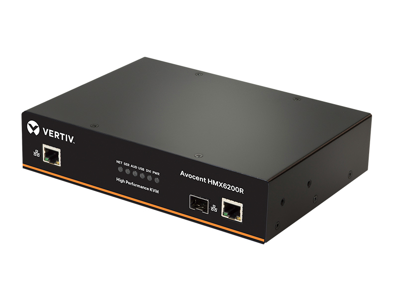 Vertiv Avocent HMX6200R KVM switch Rack mounting Black