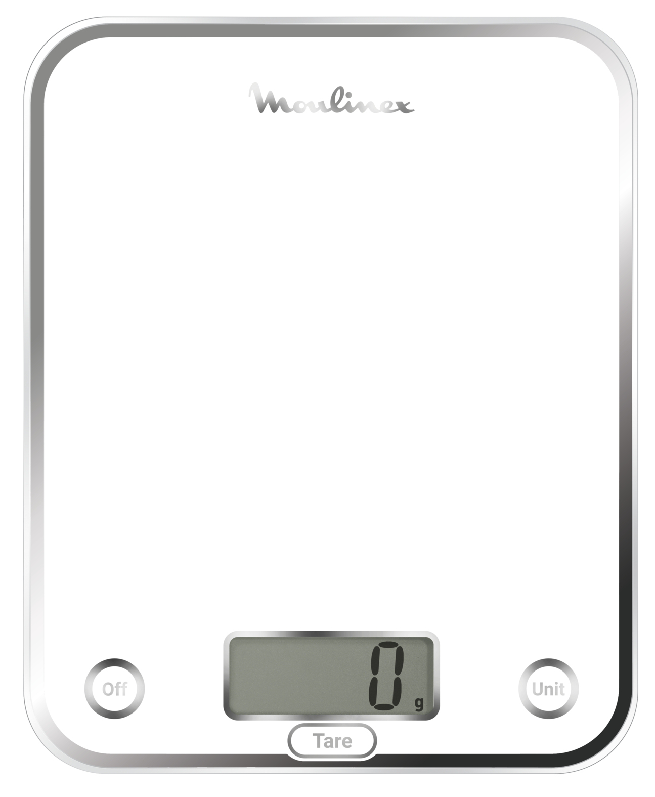 Moulinex BN5000 White Rectangle Electronic kitchen scale