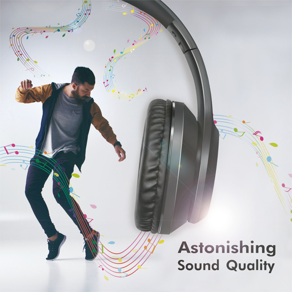 LogiLink HS0053 headphones/headset Wired Head-band Calls/Music Black, Silver – image 8