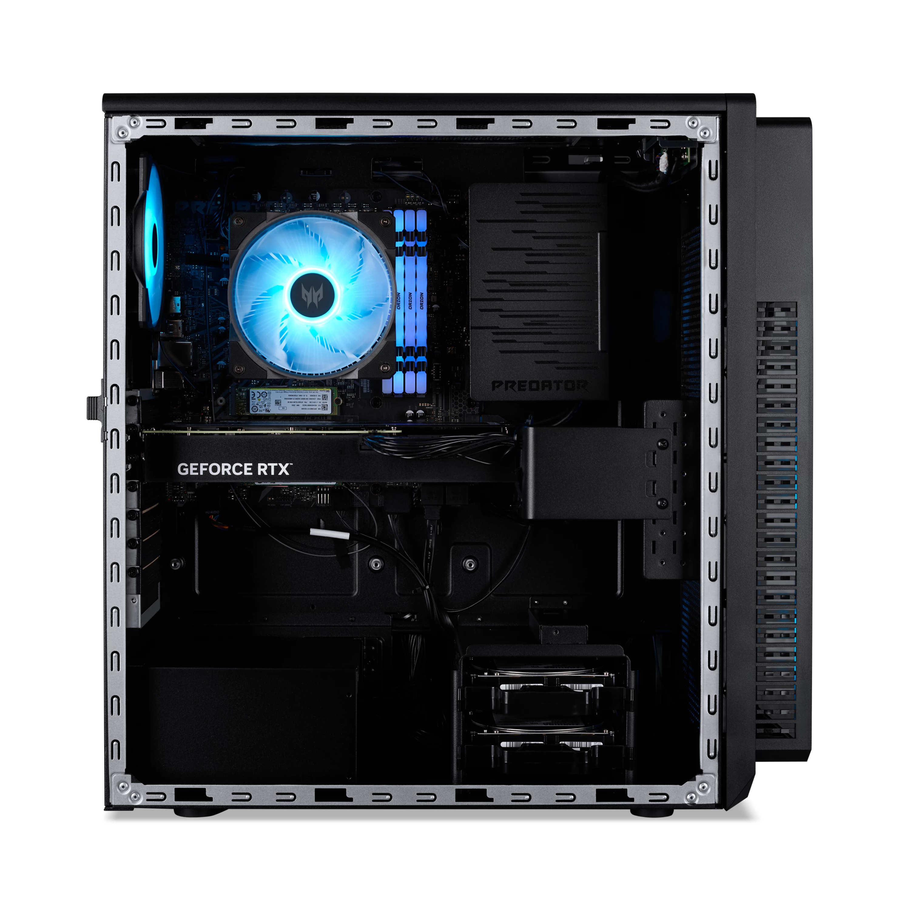 Acer Predator Orion 5000 660 IU765701 Intel Core Ultra 7 265F 32 GB DDR5-SDRAM 1 TB SSD NVIDIA GeForce RTX 5070 Windows 11 Home Tower PC Black image 4