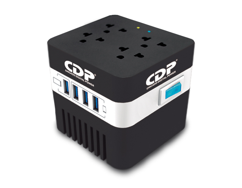 Regulador Cdp Ru Avr 604 600Va 4 Contactos - RU-AVR604 Regulador Cdp Ru Avr 604 600Va 4 Contactos - RU-AVR604