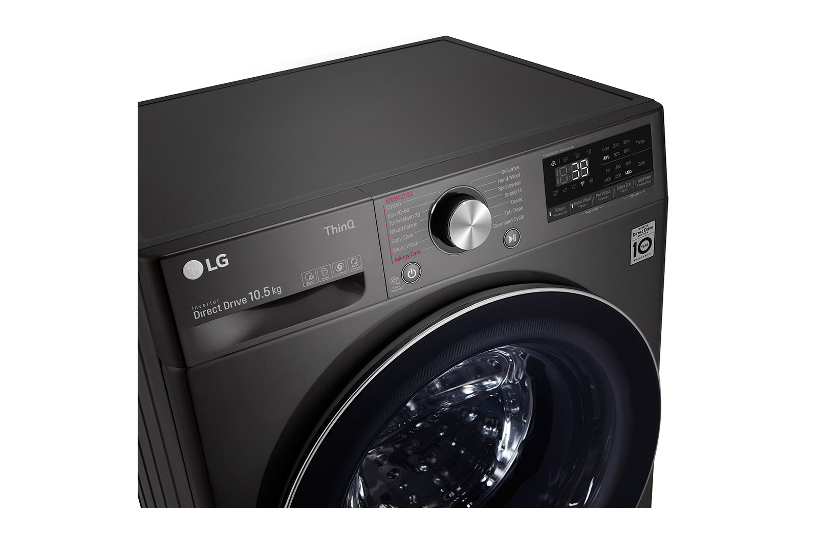 LG F4WV910P2SE washing machine Front-load – image 3