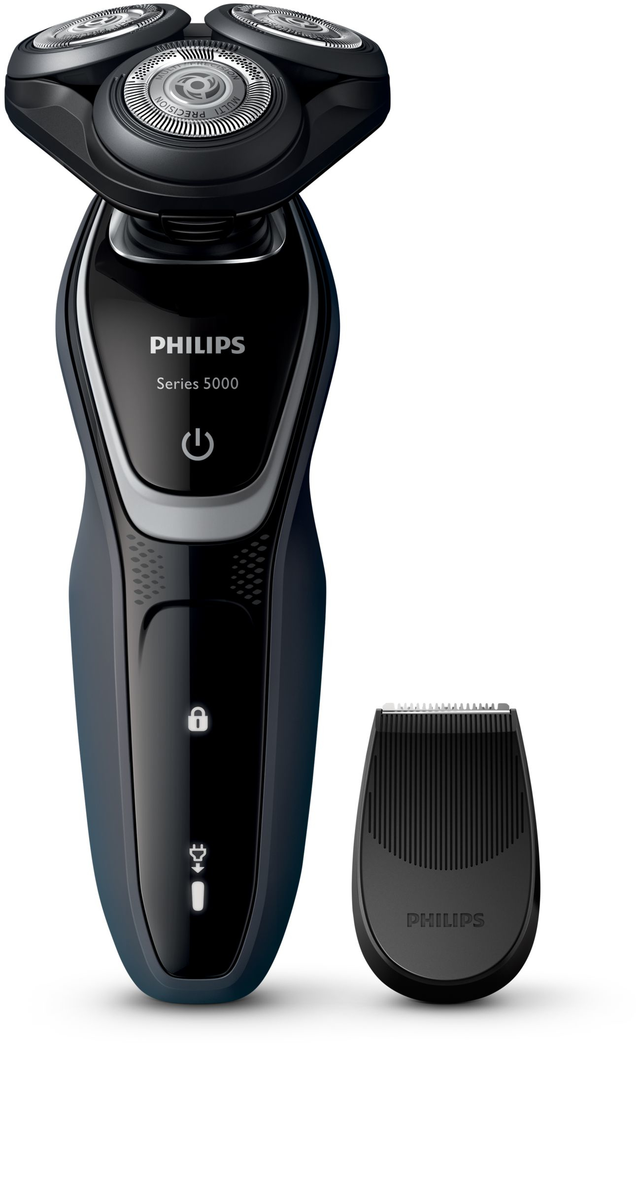 Philips SHAVER Series 5000 S5210/04 men's shaver Rotation shaver Trimmer Black, Blue, Grey