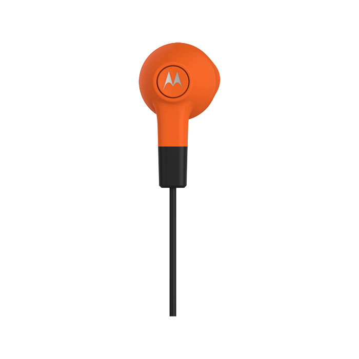 Motorola 712712800601 headphones/headset Wired In-ear Orange – image 1