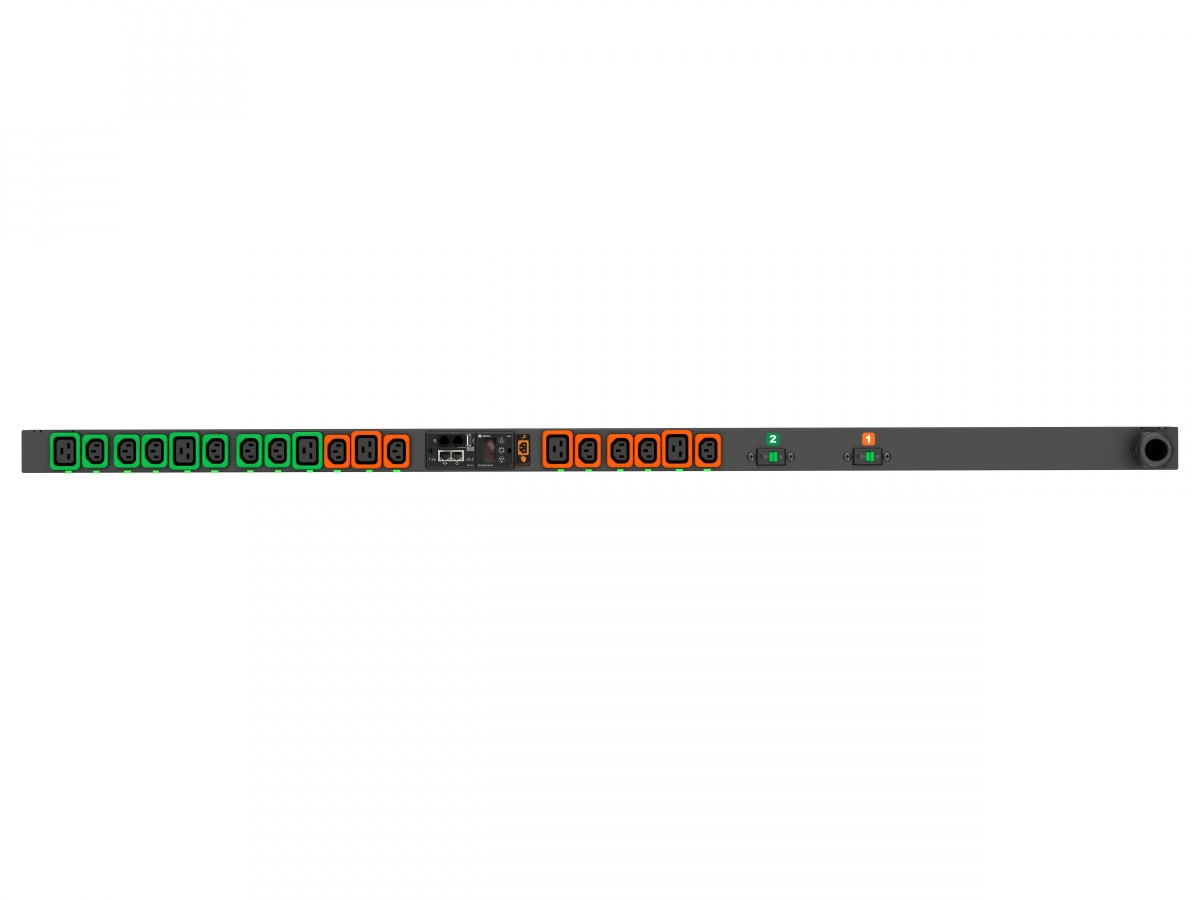 Vertiv Geist MGU3EGC1-18PB63-3PS6B2A10-S power distribution unit (PDU) 18 AC outlet(s) 0U Black