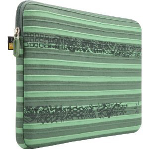 Case Logic ENST-213 33.8 cm (13.3") Sleeve case Green – image 1