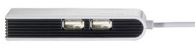LevelOne USB-0501 laptop dock/port replicator Black, White – image 3
