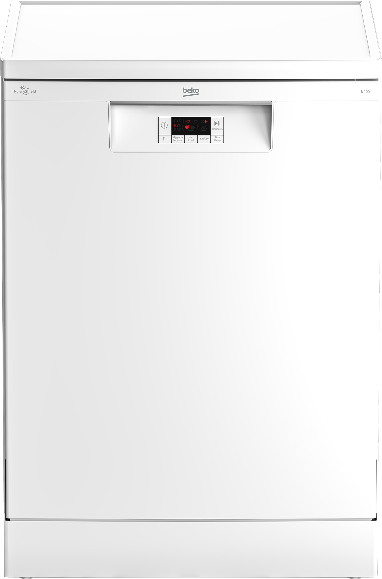Beko BDFN15430W Freestanding Full Size Dishwasher with Quick Programmes