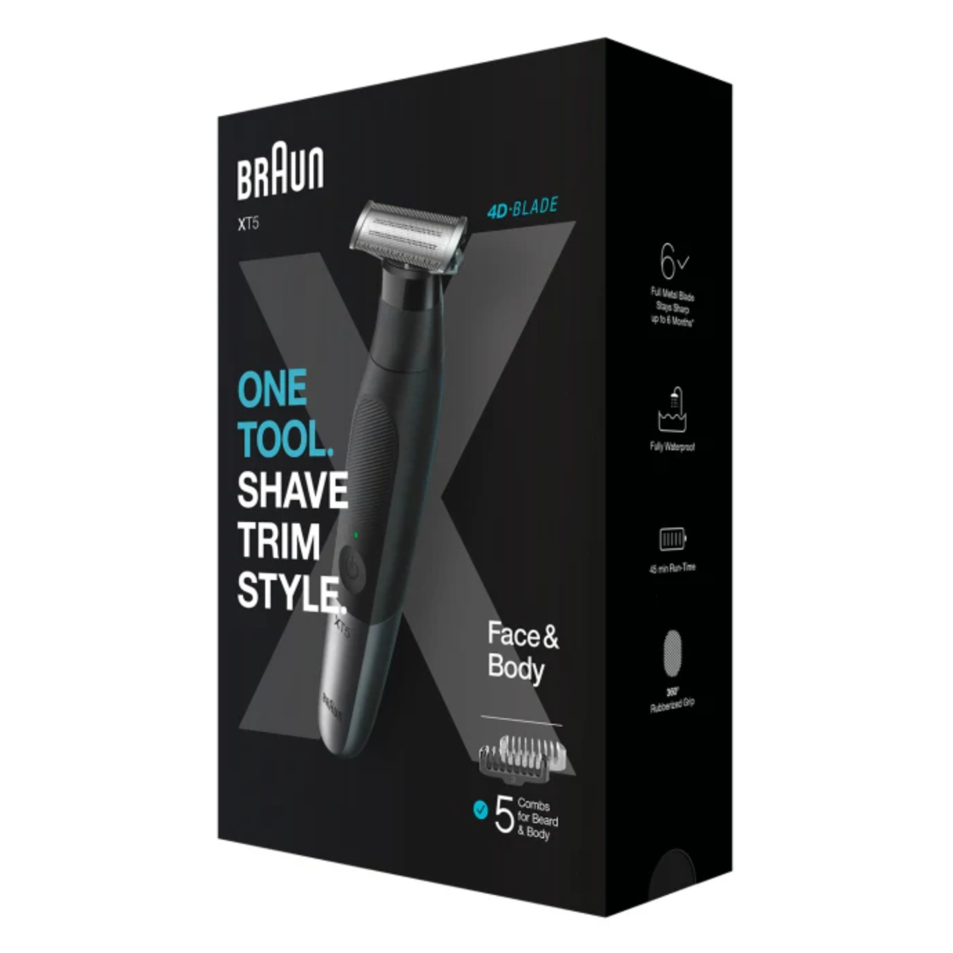 Braun XT5100 hair trimmers/clipper Black, Silver – image 7