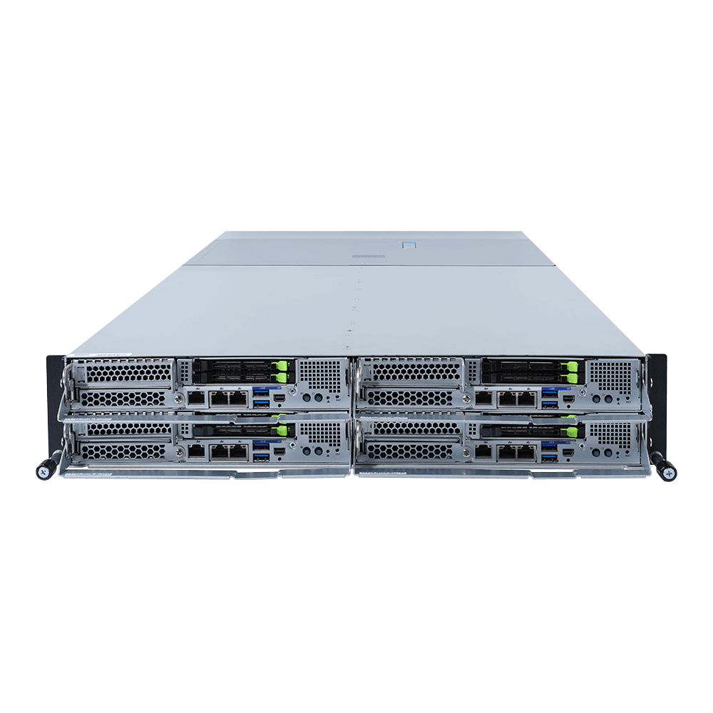 GIGABYTE H282-Z60 Socket SP3 Rack (2U) Black, Grey – image 2