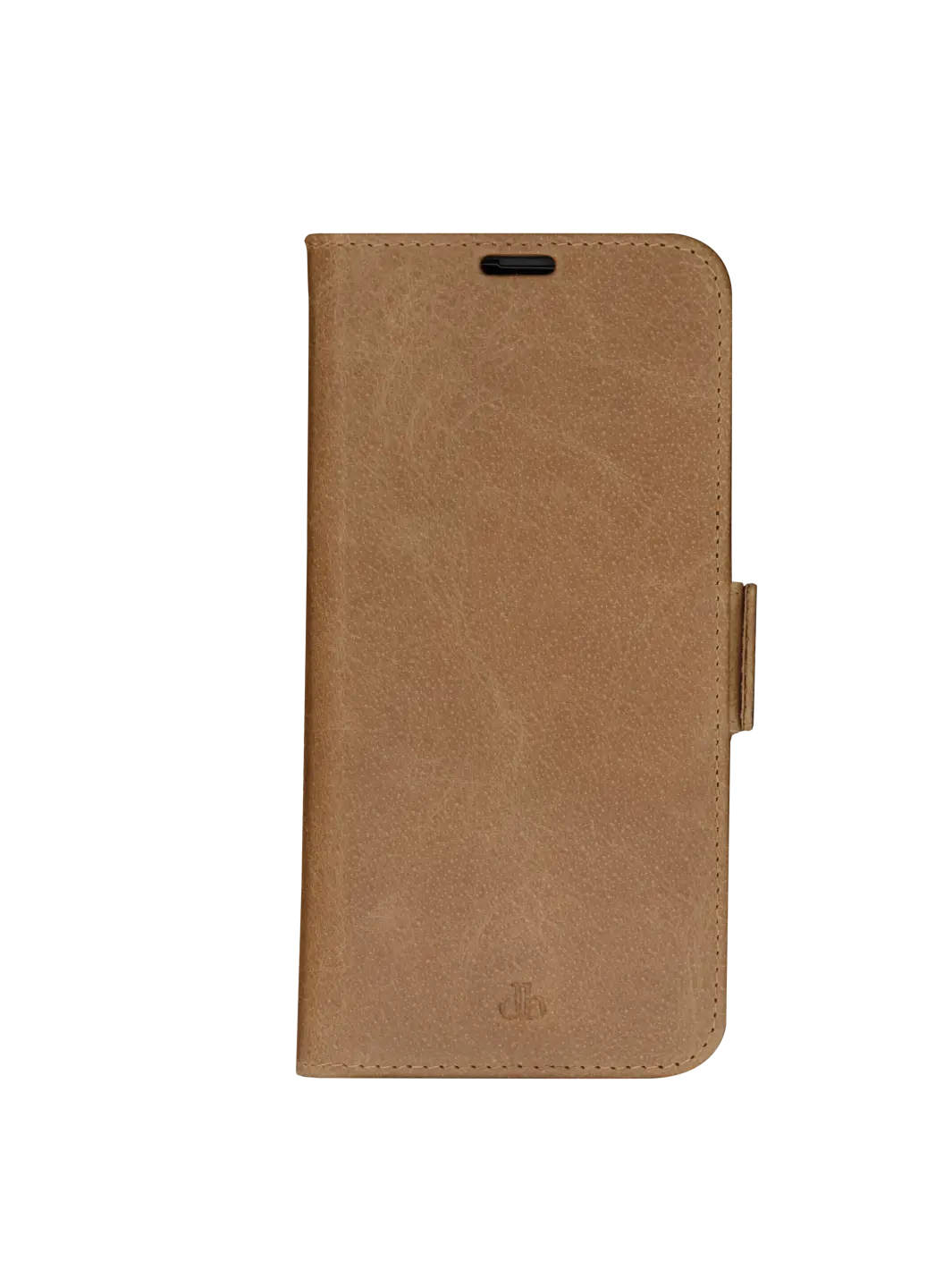 dbramante1928 Copenhagen - Flip cover for mobile phone - full-grain leather - tan - for Apple iPhone 12, 12 Pro