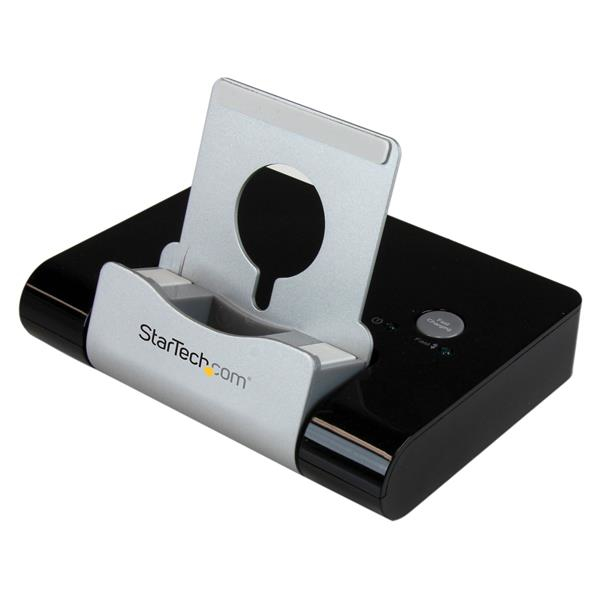 StarTech.com 3-Port USB 3.0 Hub for Laptops & Windows Based Tablets + Fast-Charge Port & Device Stand - Black – image 1