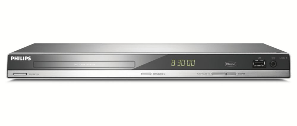 Philips DVP3166K DivX DVD player with USB