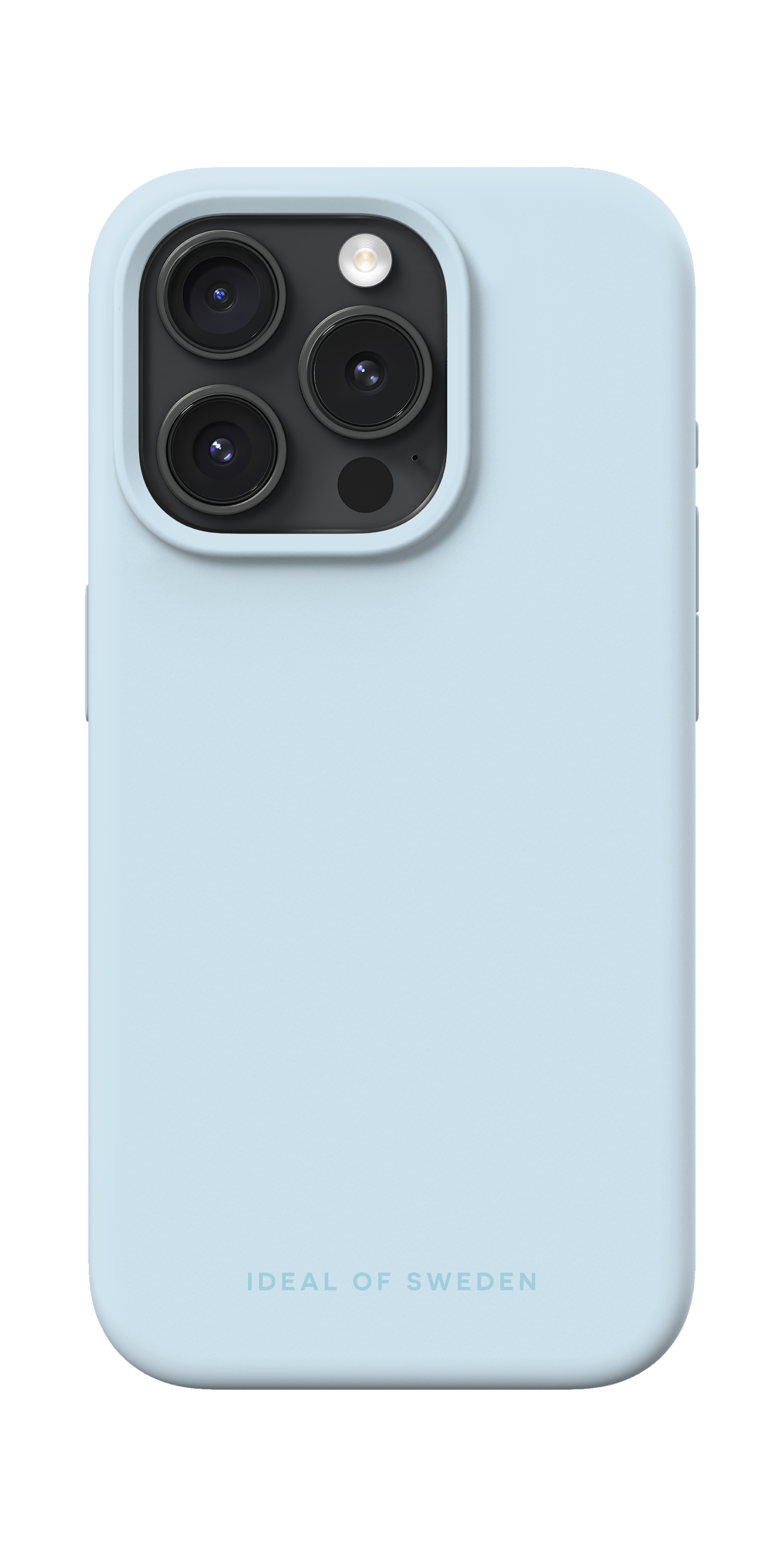 iDeal of Sweden Silicone Case iPhone 15 Pro Light Blue