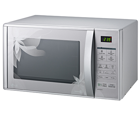 LG MS2343BAD microwave Silver Countertop – image 2