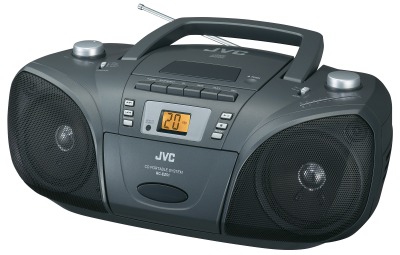 JVC RC-EZ51 Black Portable CD player