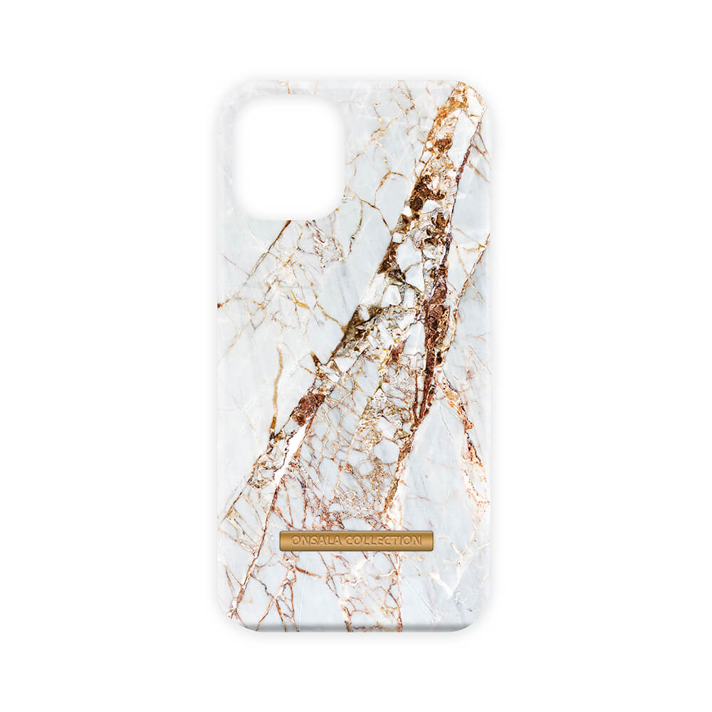 Onsala Mobile Cover Soft White Rhino Marble iPhone 12