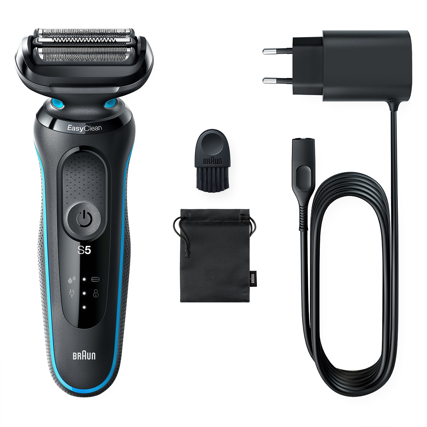 Braun Series 5 51-M1000s Foil shaver Black, Blue – image 5