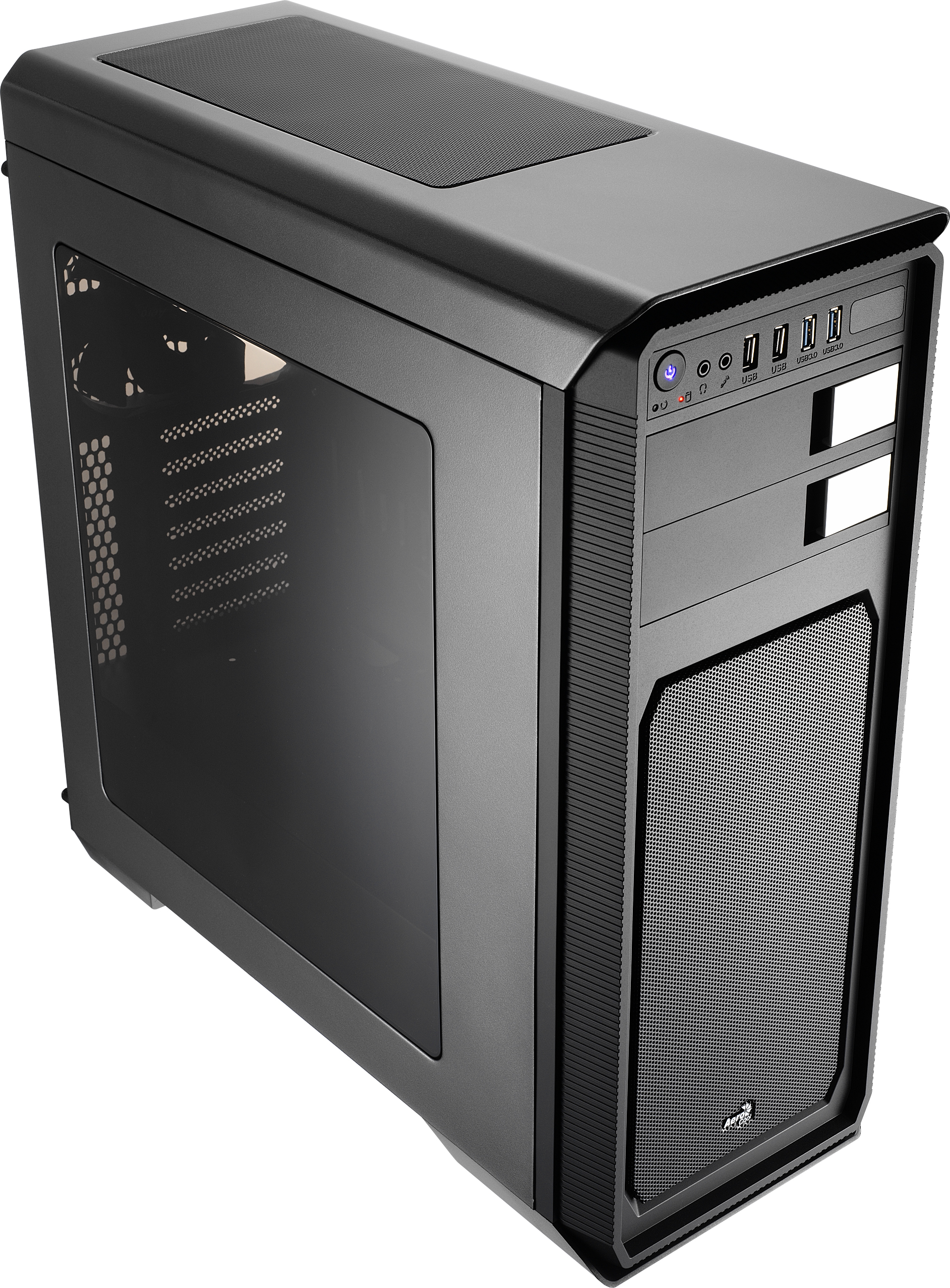 Aerocool AERO800 Midi Tower Grey, Black